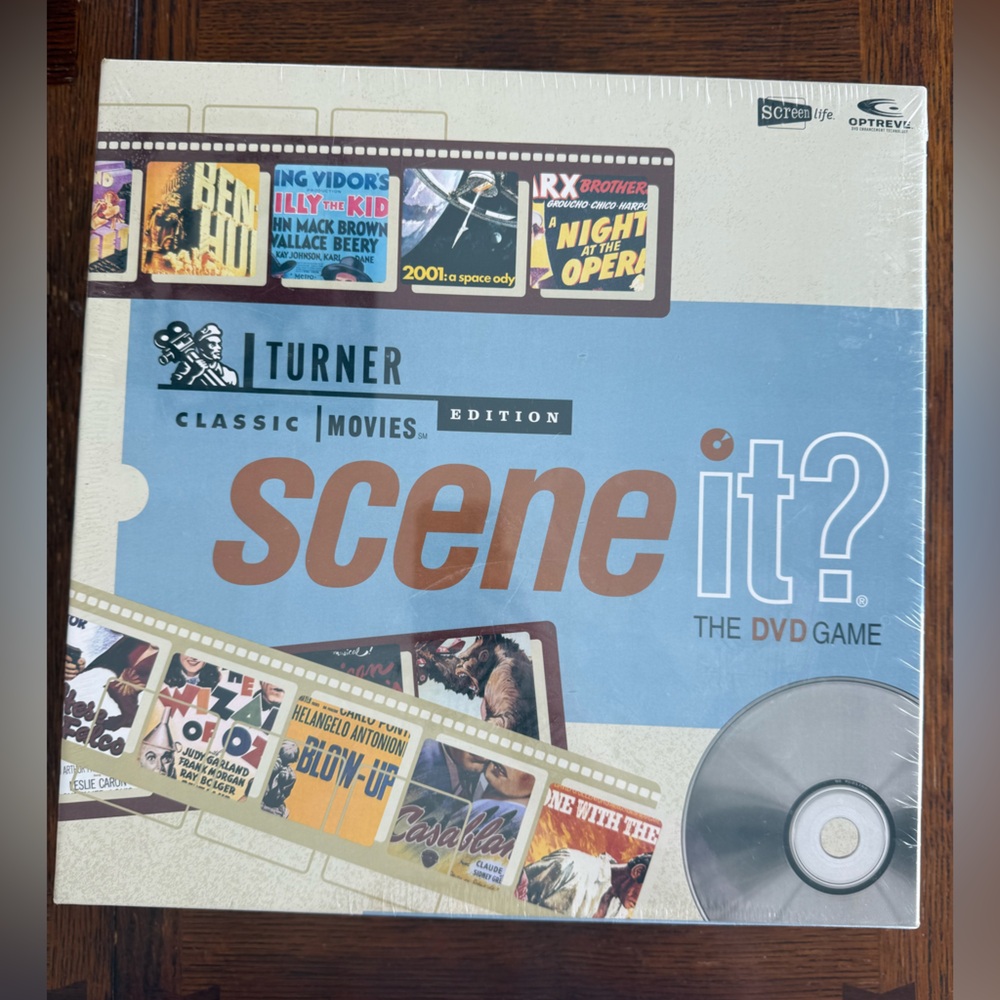 Scene It? Turner Classic Movies DVD‎ Board Game New